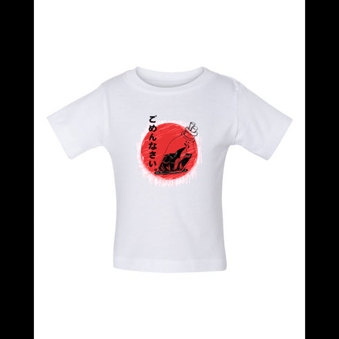 BELLA CANVAS BABY JERSEY TEE 3001B ごめんなさい Message in a bottle